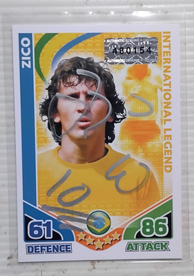 Zico Brasilia signed