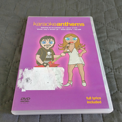 Karaoke Anthems DVD