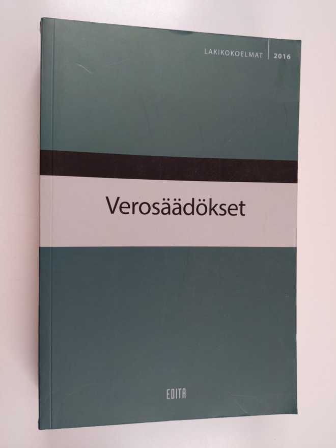 Verosäädökset 2016