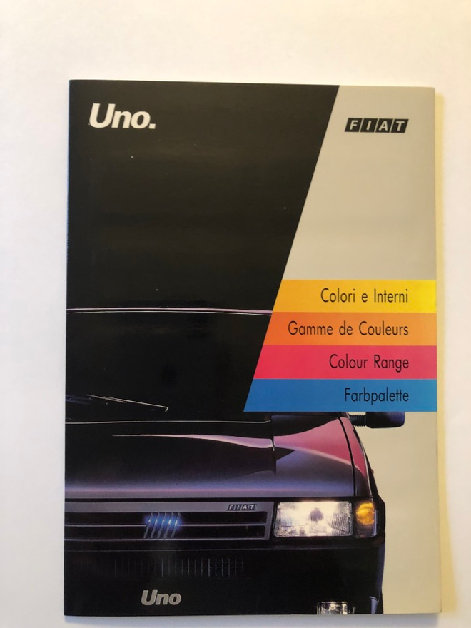 Myyntiesite - Fiat Uno -  10/1989
