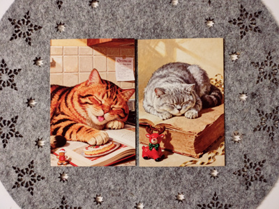 ~Kissa kortti~ 2kpl