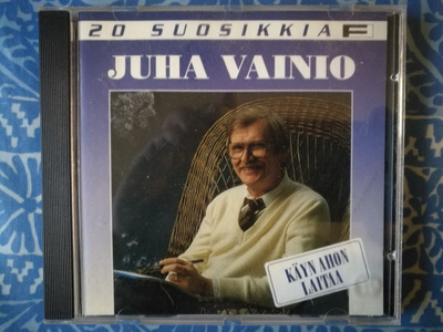JUHA VAINIO-Käyn ahon laitaa-CD, 20 Suosikkia, v.1995, Fazer