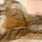 LIU JO STOLA cammello fulardi  monogram pasmina huivi - pikkukuva 3