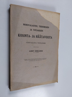 Albert Hämäläinen : Mordvalaisten, tsheremissien ja votja...