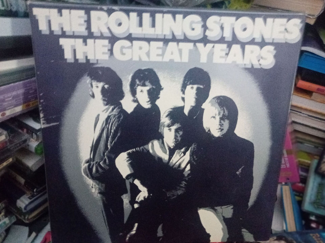 4LP BOX The Rolling Stones The Great Years ( SIS POSTIKULU )
