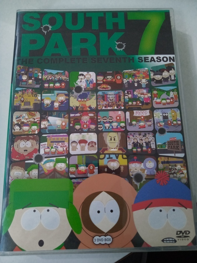 3DVD SOUTH PARK Kausi 7  ( Sis.postikulut )