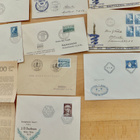 16xVANHA Ensipäiväkuori FDC Olympia 1952 Mannerheim ym 1950- - pikkukuva 4