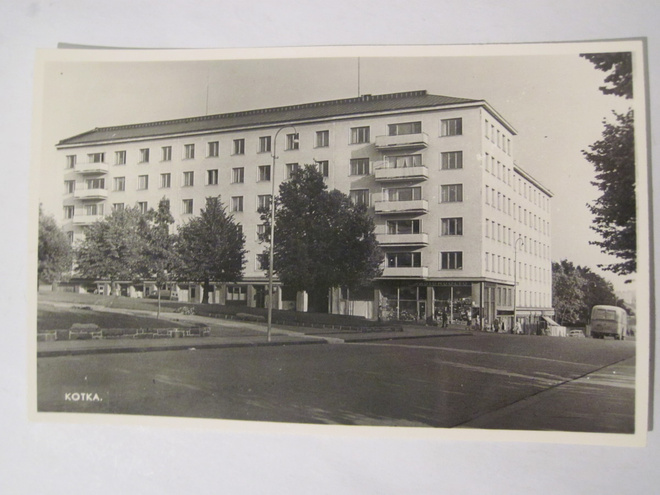 VANHA Postikortti Kotka 1950-l Alkup.Mallikappale
