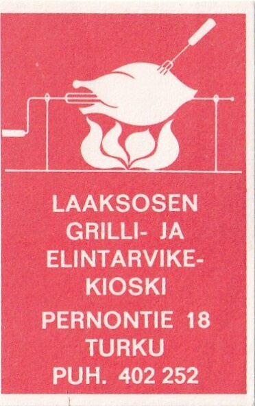 Turku, Laaksosen Grlli - ja Elintarvike,   s85