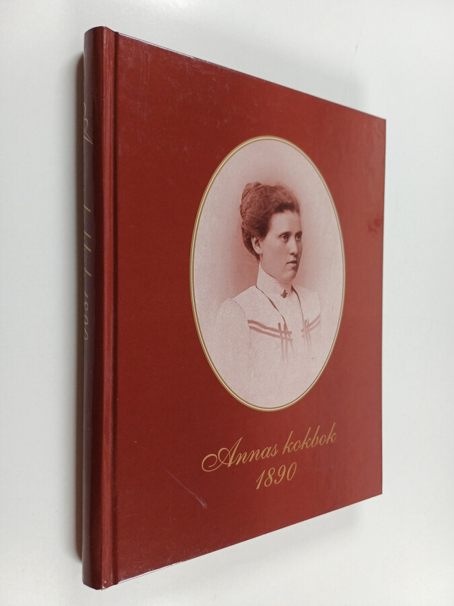 Annas kokbok 1890 (signeerattu, tekijän omiste)