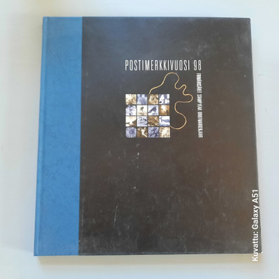 Postimerkkivuosi 98 kirja, 21kpl 1lk:n merkkejä