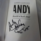 ANDY - ROCK N ROLL STAR UUSI KIRJA NIMMARILLA - pikkukuva 2