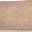 VANHA Karkkirasia USA Happiness Boston Neck Box 1920-l Puuta - pikkukuva 1
