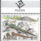 Ål 1999 Pronssikausi 2,00 mk välilöpari logo ** LaPe 149 - pikkukuva 1