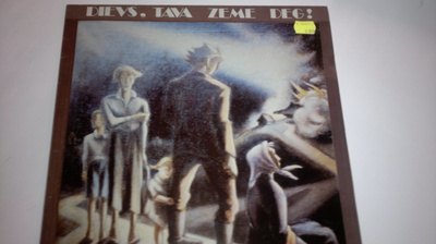 DIEVS, TAVA ZEME DEG!  LP-LEVY VUODELTA 1982