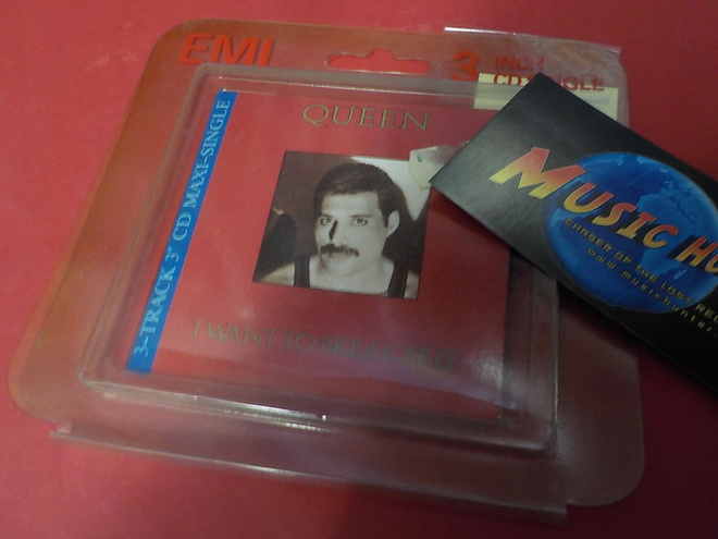 QUEEN - I WANT TO BREAK FREE EX-/EX 3'' CD SINGLE