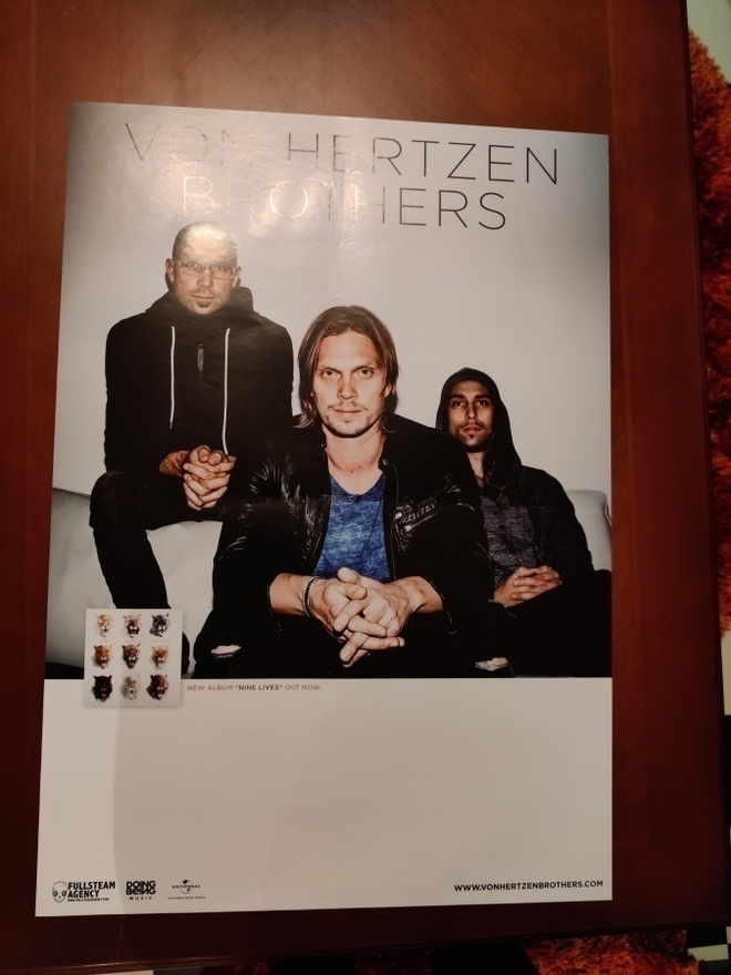 Von Hertzen Brothers keikkajuliste
