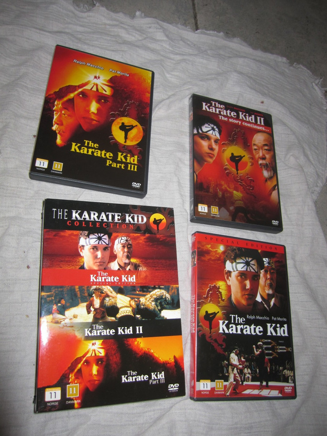 The Karate Kid Collection - DVD ( hienokunto )