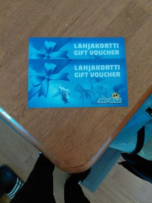 Lahjakortit serenan vesipuistoon