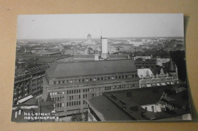 Helsinki, panoraama keskustasta, valokuvapk, ei p.
