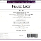 The Greatest Classical Hits : Franz Liszt - CD - pikkukuva 2