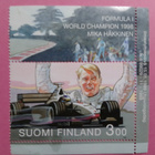 Mika Häkkinen postimerkki - pikkukuva 1