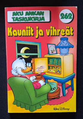 Aku Ankan taskukirja 262 Kauniit ja vihreät