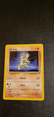 Machop #79 Legendary Collection common Pokemon CCG card