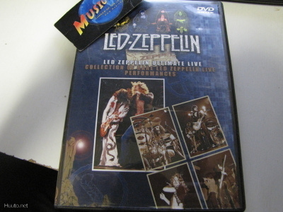 LED ZEPPELIN - ULTIMATE LIVE COLLECTION DVD-R