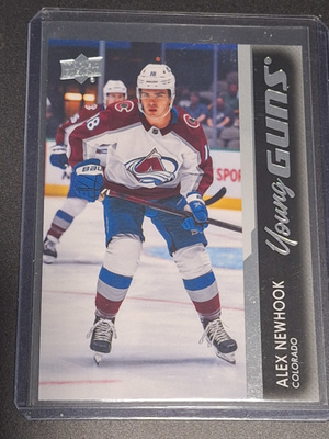 2021-22 Upper Deck - Young Guns #461 Alex Newhook
