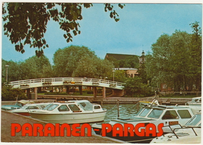 Parainen Pargas silta veneitä
