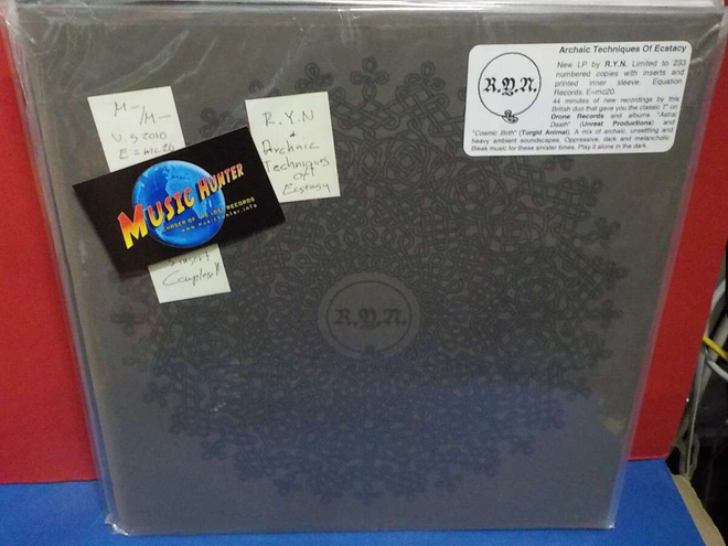 R.Y.N. – Archaic Techniques Of Ecstasy M-/M- LP