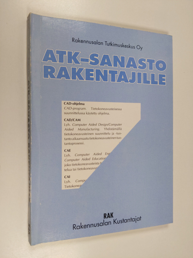 Tomi Torri : Atk-sanasto rakentajille