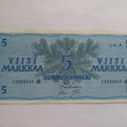5 Markkaa 1963 Litt. A korvaava seteli - pikkukuva 1