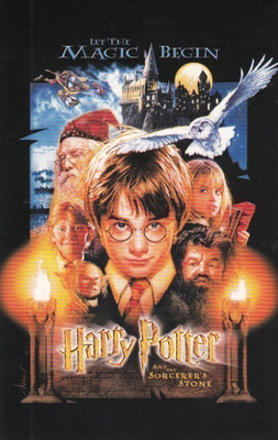 Harry Potter ja viisasten kivi (postikortti)