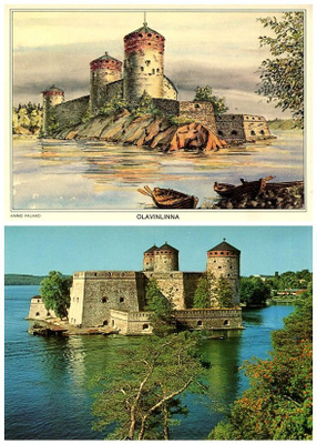 JOENSUU, KAKSI KORTTIA, käyttämättömiä