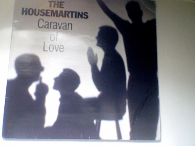 THE HOUSEMARTINS :: CARAVAN OF LOVE :: VINYYLI  7"  1986