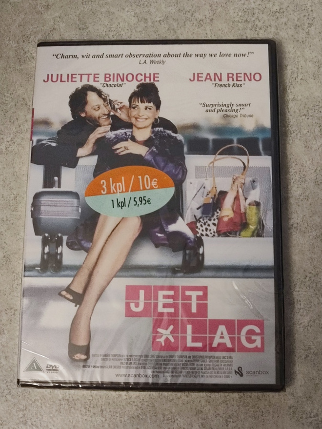 Jet Lag UUSI Juliette Binoche Jean Reno