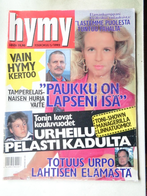 Hymy lehti Nro 5/1992 (16.10)