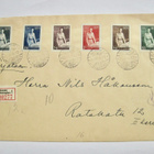 VANHA Kirjattu Ensipäiväkuori FDC Mannerheim 1941 - pikkukuva 1