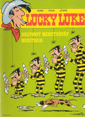 Morris: Lucky Luke - DALTONIT MENETTÄVÄT MUISTINSA (1-p)