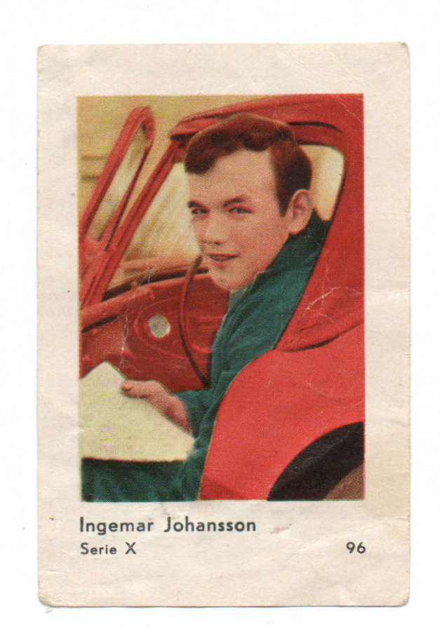 Purkkakuva Hellas Serie x n:o 96 INGEMAR JOHANSSON.