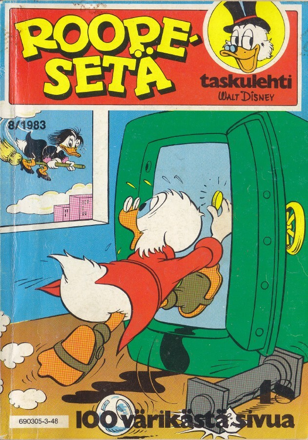 Roope-Setä N:o  48 (8/1983) Sepe Susi ilkeilee