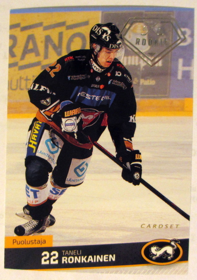 Taneli Ronkainen RC 187 Kärpät  /999  Cardset 2016-17