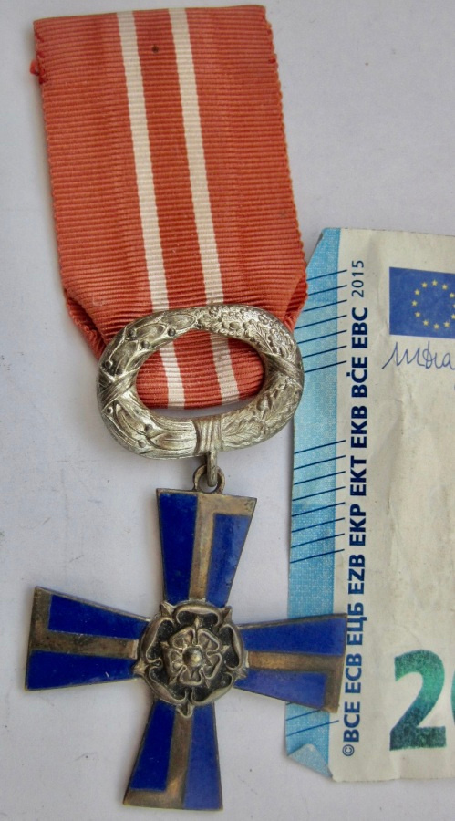 VANHA Vapaudenristi Kansalaisansioista 1939
