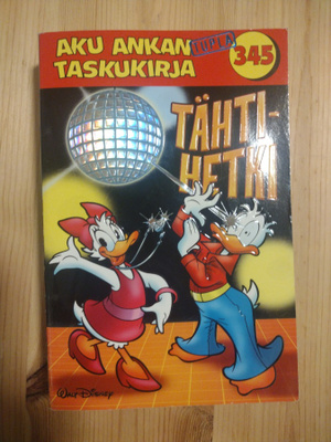 Aku ankan taskukirja 345 tähtihetki