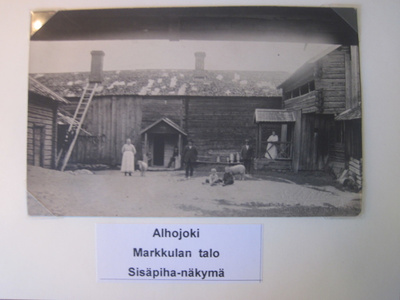 VANHA Postikortti Lieto Alhojoki 1920-l