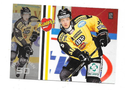 2007-08 CardSet #254 Toni Hyvärinen , Kalpa