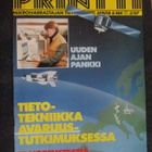 PRINTTI LEHTI 3 / 1987 VARHAINEN TIETOKONELEHTI MIKRO TIETO - pikkukuva 1
