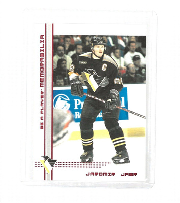 JAROMIR JAGR - BAP MENORABILIA 2000-01 RED num 095 of 200